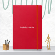 Hardcover Bound Notebook Click One And Done