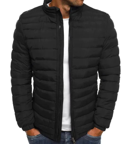 Men’s Winter Padded Polyester Fiber Jacket