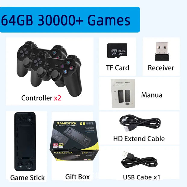 M8 TV Games Console For 64GB to 256GB
