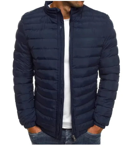 Men’s Winter Padded Polyester Fiber Jacket