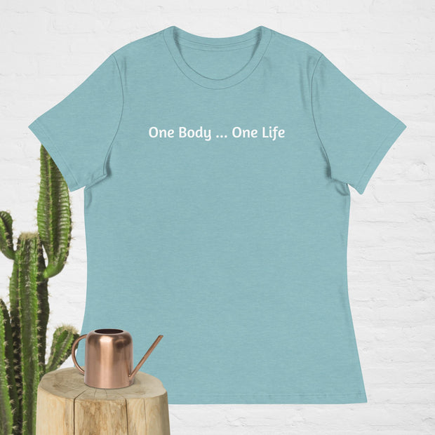 Women's Relaxed T-Shirt Click One And Done