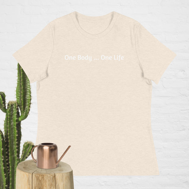 Women's Relaxed T-Shirt Click One And Done