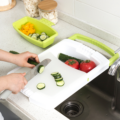 Kitchen Plastic Chopping Board Click One And Done