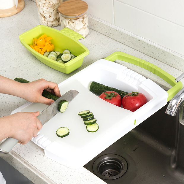 Kitchen Plastic Chopping Board Click One And Done