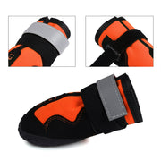 Waterproof Reflective Dog Boots Click One And Done