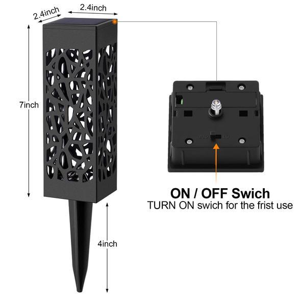 Solar Powered Garden Light Click One And Done