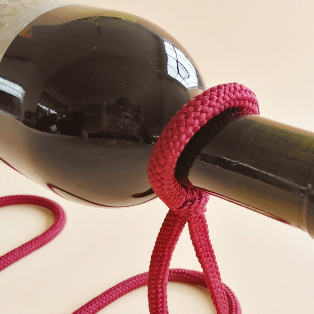 Suspended Rope Wine Bottle Click One And Done