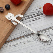 Stainless Steel Cat Teaspoons Click One And Done