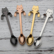 Stainless Steel Cat Teaspoons Click One And Done