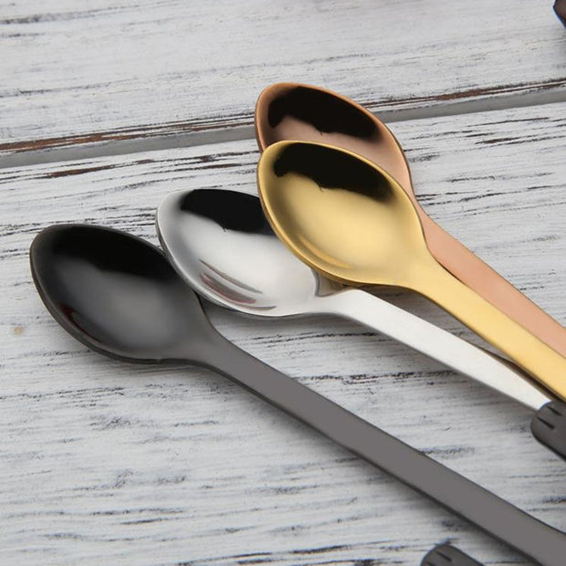 Stainless Steel Cat Teaspoons Click One And Done