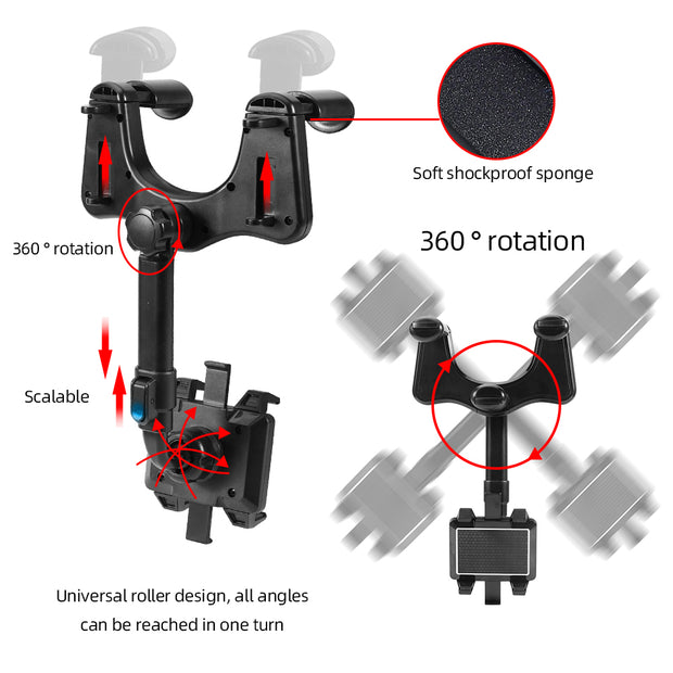 Smart Phone Car Holder Click One And Done