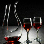 U-shaped Wine Decanter Click One And Done