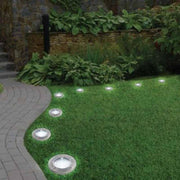 Solar Garden Disk Light Click One And Done