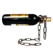 Magic Iron Chain Wine Bottle Holder Click One And Done