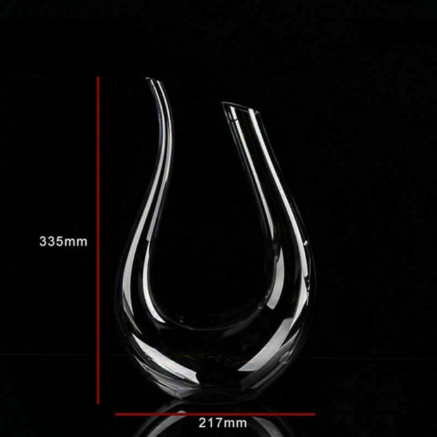 U-shaped Wine Decanter Click One And Done