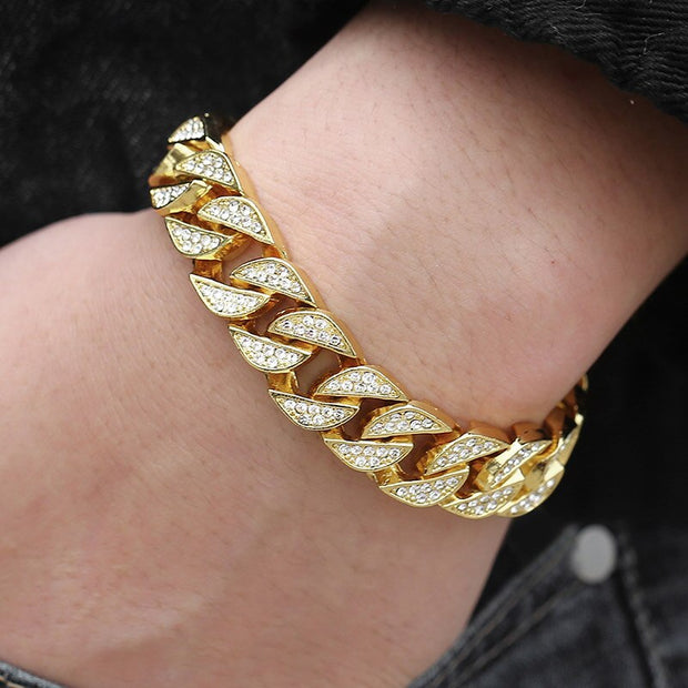 Gold Chain Bracelet Click One And Done